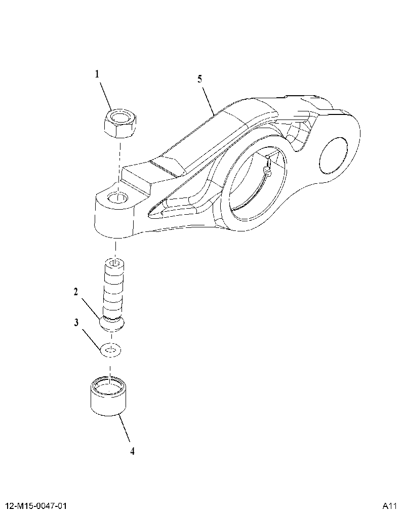 ARM AS-VALVE RKR (ARM ASM VALVE ROCKER) 3990490 CAT