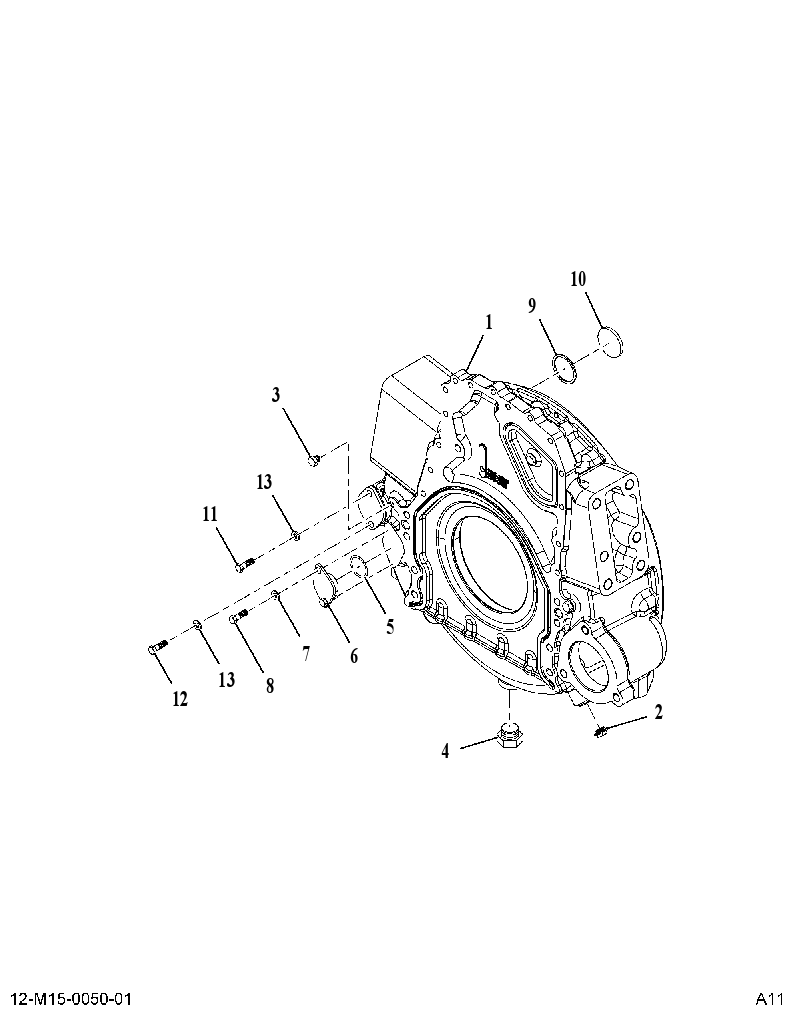 HOUSING AS-FLY (HOUSING ASM FLYWHEEL) 3940013 CAT