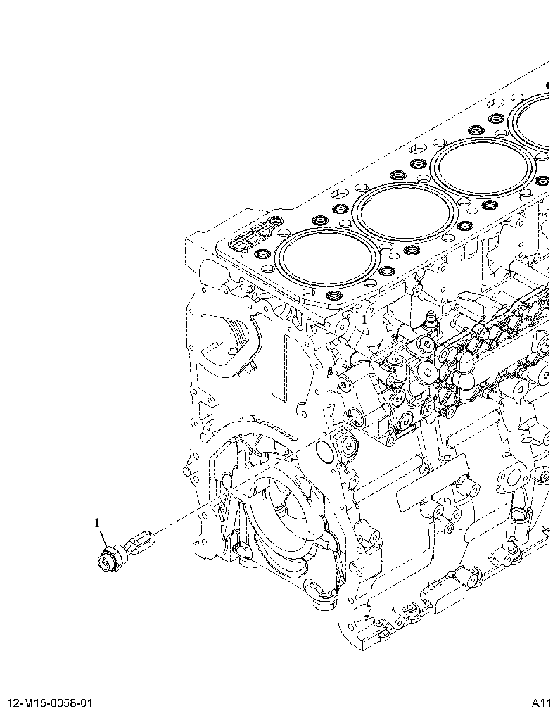 COOLANT HEATER 615005R001 CAT