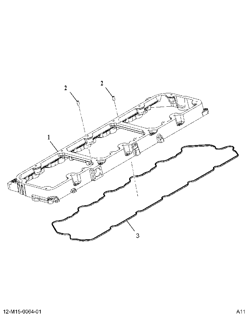 BASE AS-V COVER (BASE, ASSY VALVE COVER) 3987813 CAT