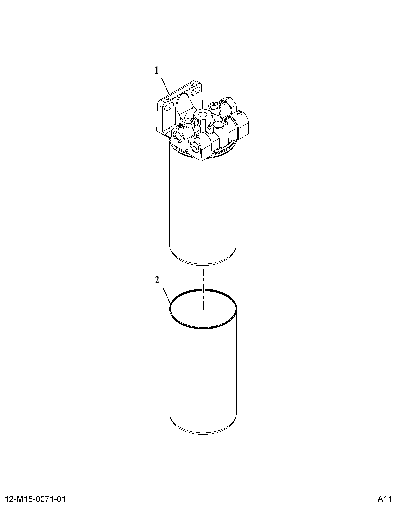 FILTER AS-FUEL (FILTER ASSY FUEL) 4248105 CAT