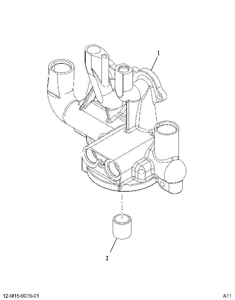 BASE AS-OIL FLTR (BASE ASM OIL FILTER) 3990527 CAT