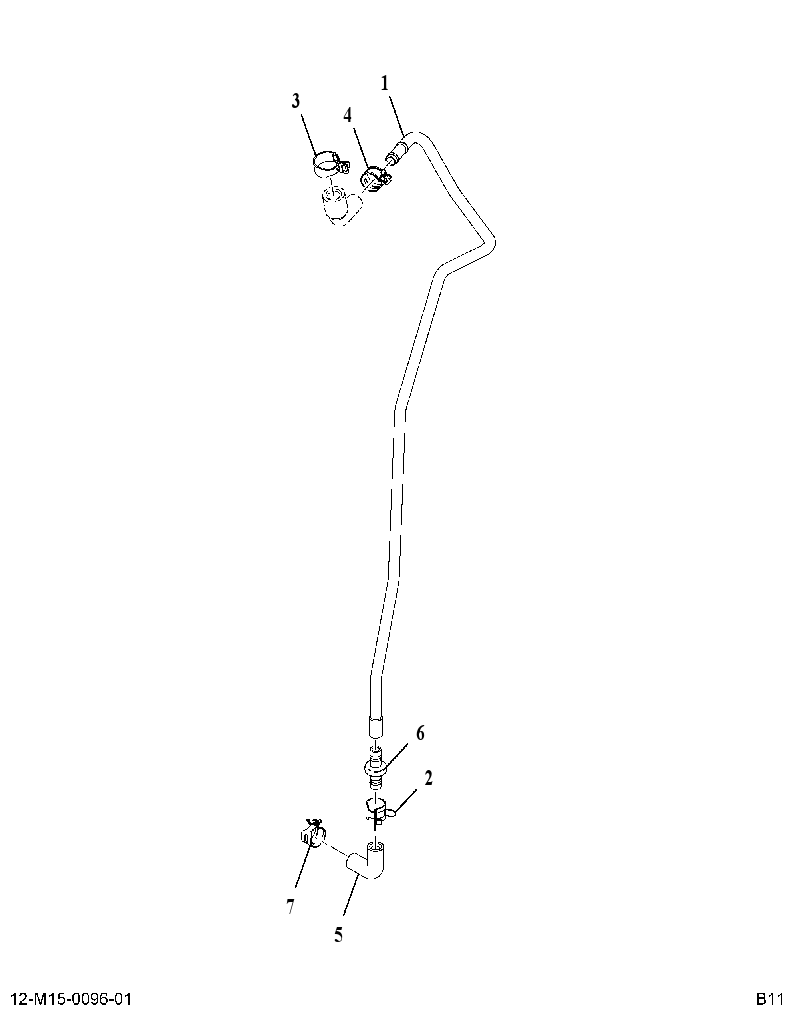 TUBE AS-BREATHER (TUBE ASM DRAIN BREATHER) 3939958 CAT