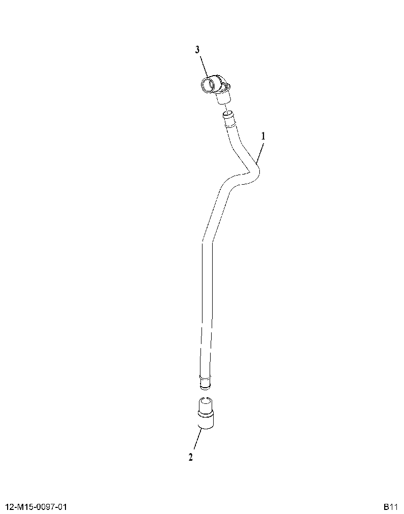 TUBE AS-BREATHER (TUBE ASM BREATHER DRAFT) 3939957 CAT