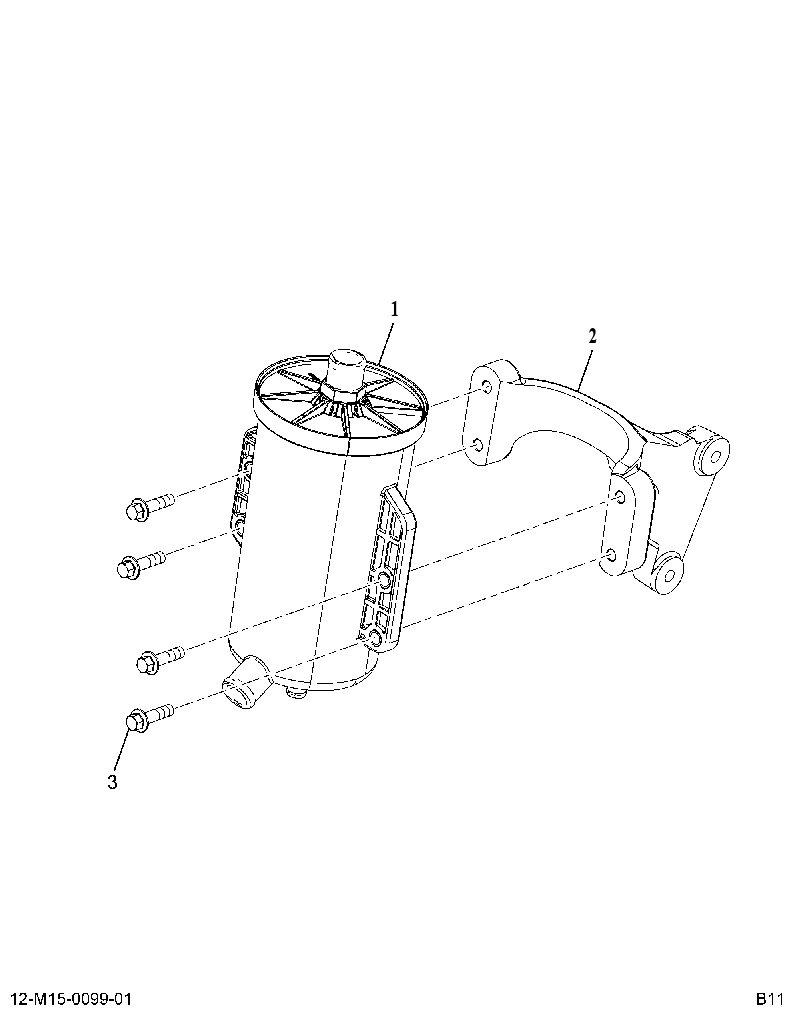 FILTER AS-BRTHR (FILTER ASSY BREATHER W/SUPPORT) 3940014 CAT