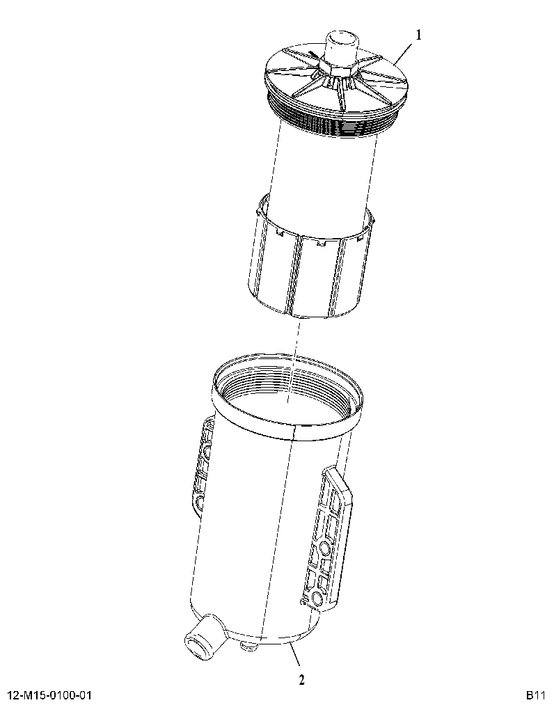 FILTER AS-BRTHR (FILTER ASM BREATHER) 3990470 CAT