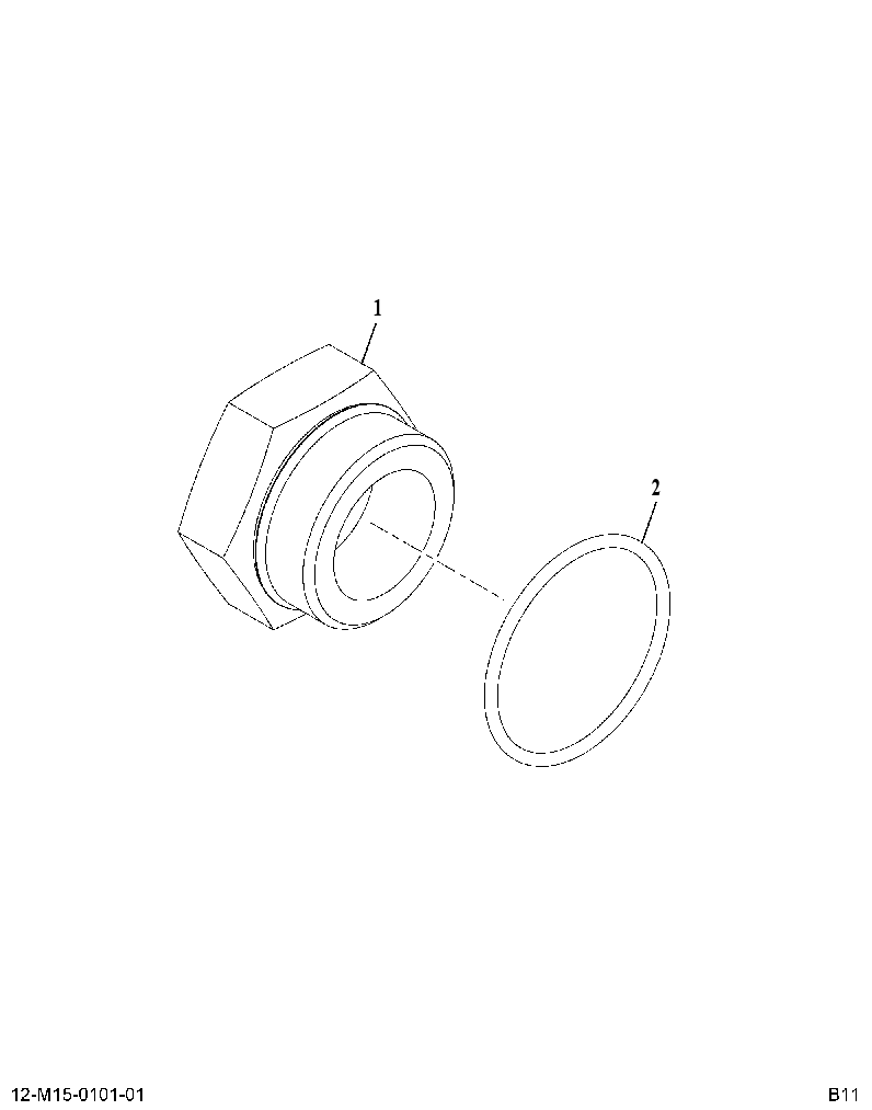 PLUG AS-O RING (PLUG ASM O-RING BOSS) 3940055 CAT