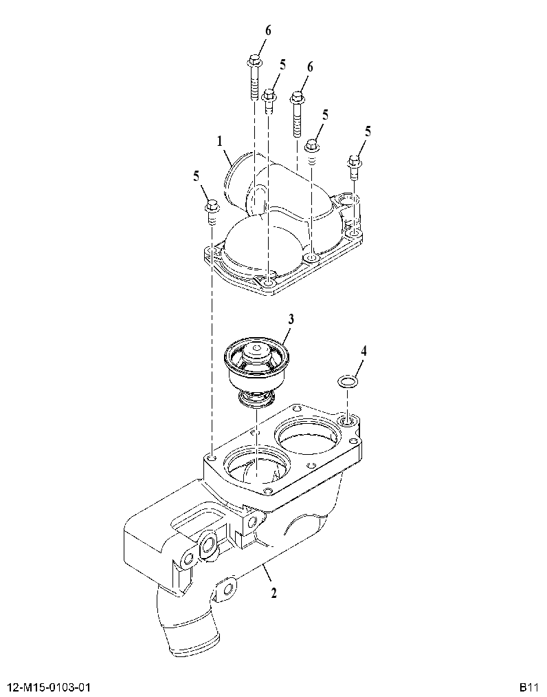 THERMOSTAT ASSY ENG 3015304C91 CAT