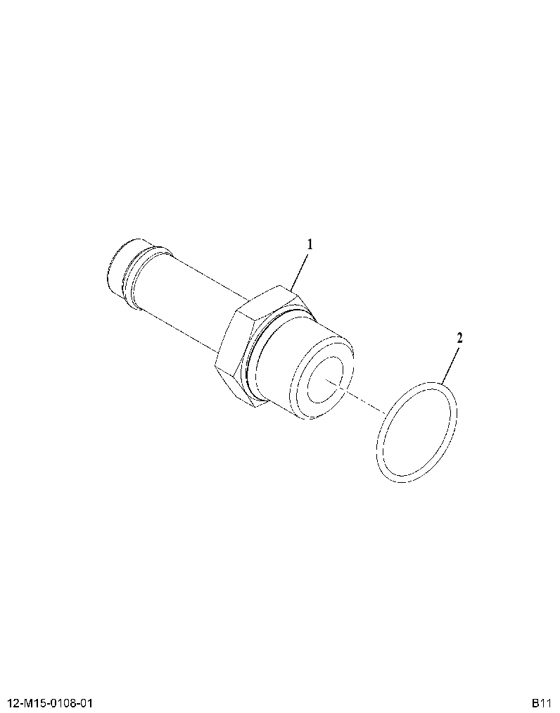 FITTING AS-HOSE (FITTING ASM HOSE) 3940009 CAT