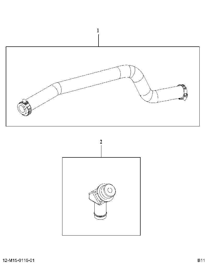 HOSE ASSY CCV SUPPLY 7080419C91 CAT