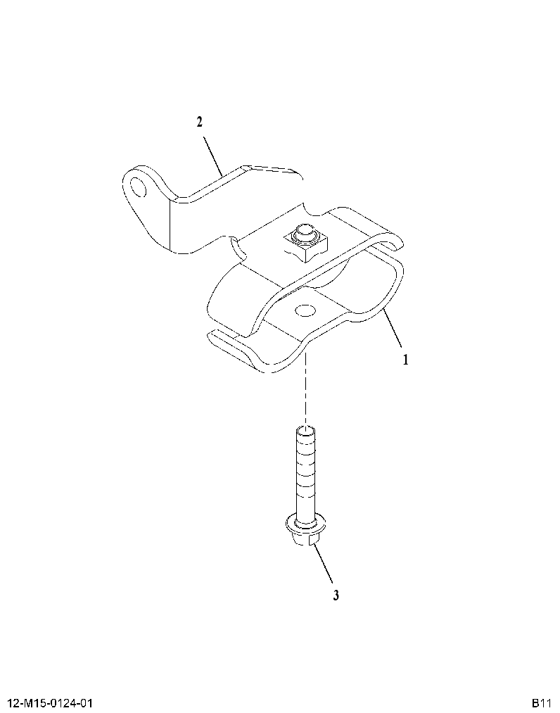 SUPPORT AS-EGR (SUPPORT ASM EGR TUBE) 4248106 CAT