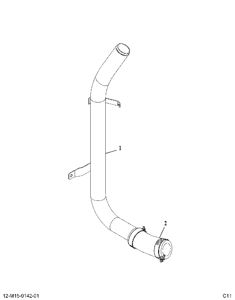 TUBE AS-EGR SPLY (TUBE ASM EGR SUPPLY) 3940138 CAT