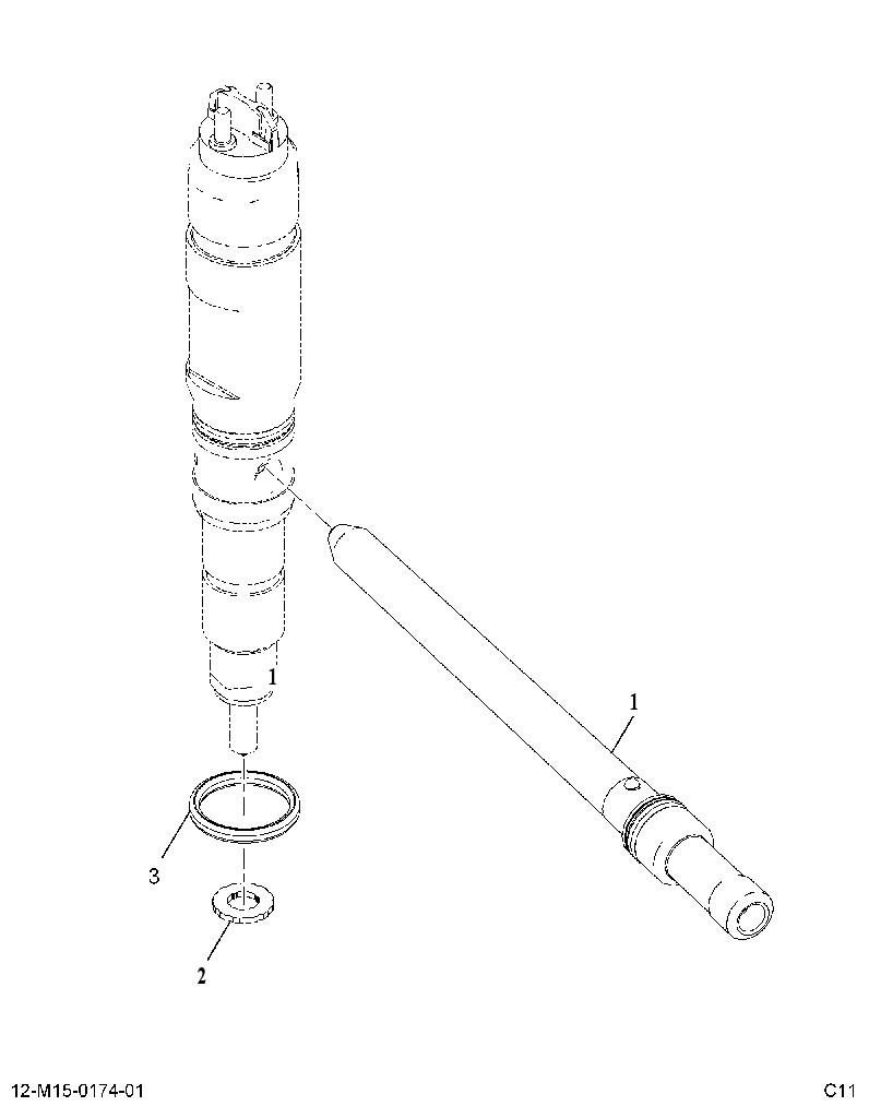 KIT-FUEL INJ SL (KIT FUEL INJECTOR SEAL) 3990147 CAT