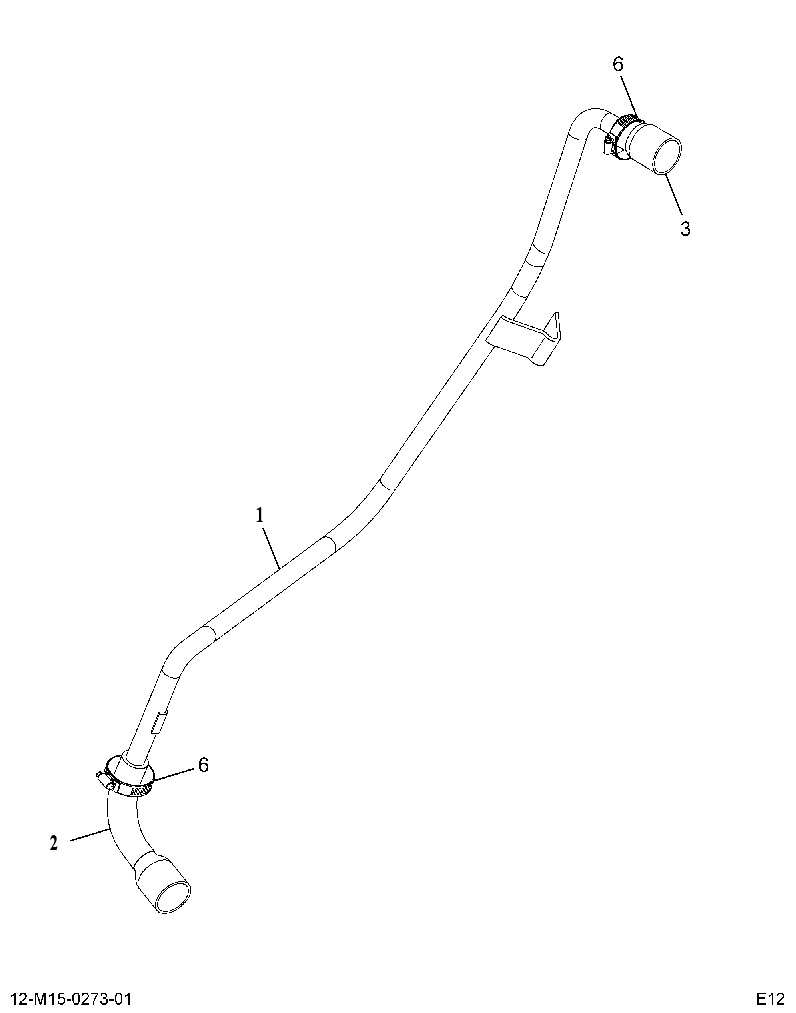 TUBE AS-BYPASS (TUBE, ASSY LTR BYPASS) 4509523 CAT