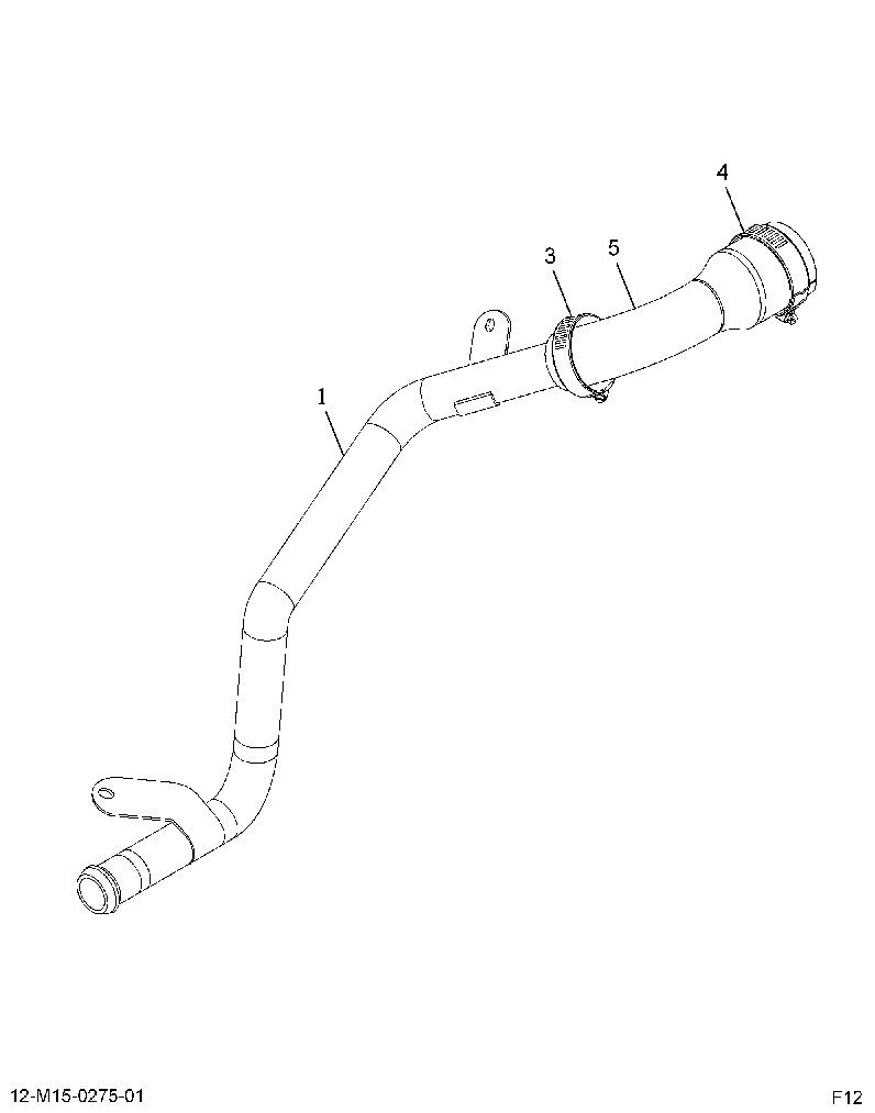 HOSE AS-SUPPLY (HOSE, ASM LTR SUPPLY) 4213160 CAT
