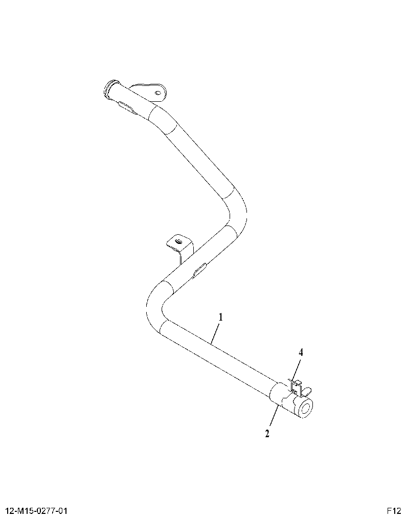 HOSE AS-RETURN (HOSE, ASSY LTR RETURN) 4213162 CAT