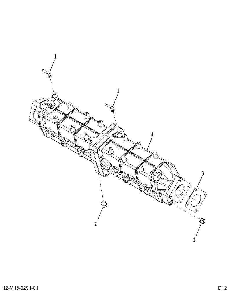 COOLER AS-EGR (COOLER, ASM EGR) 3940141 CAT
