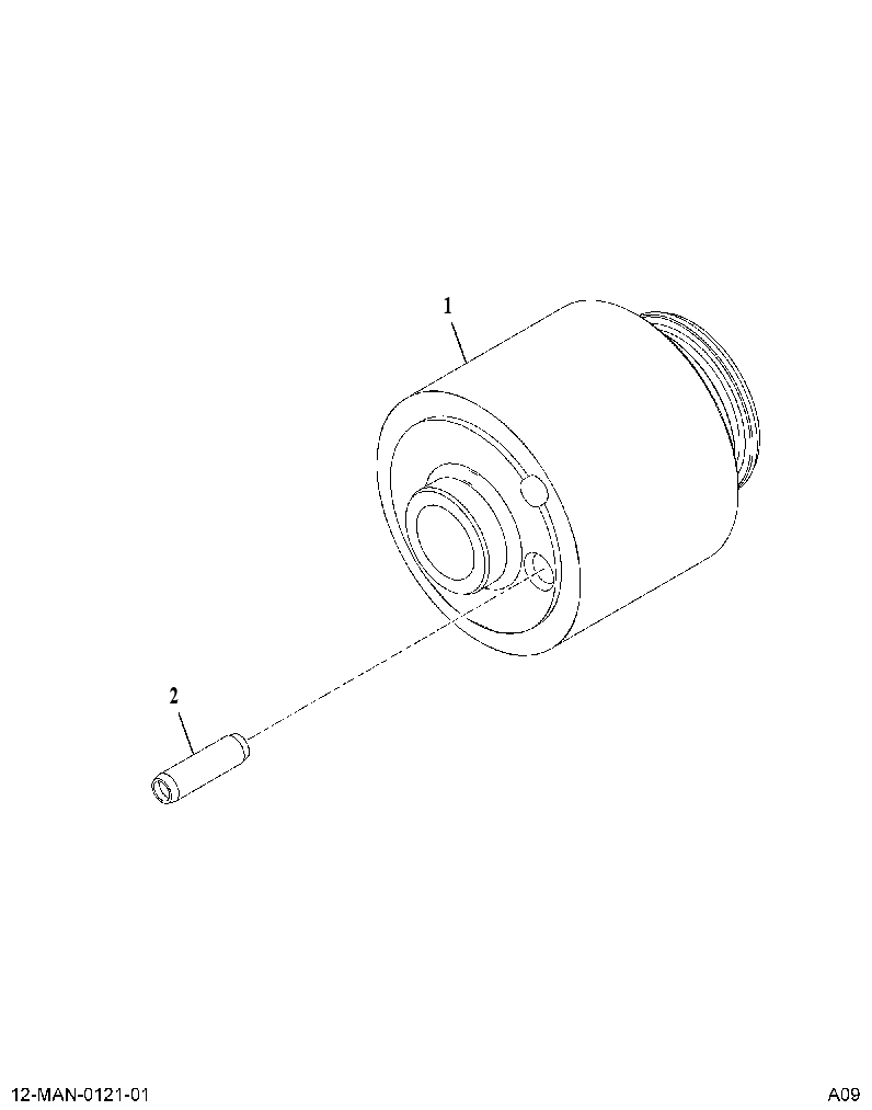 SHAFT AS-PIN PMP (SHAFT ASM OIL PUMP PINION) 3762909 CAT