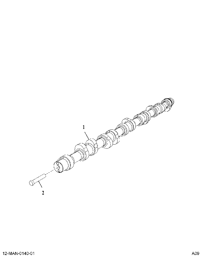 CAMSHAFT AS-ENG (CAMSHAFT ASSEMBLY ENGINE) 3809395 CAT