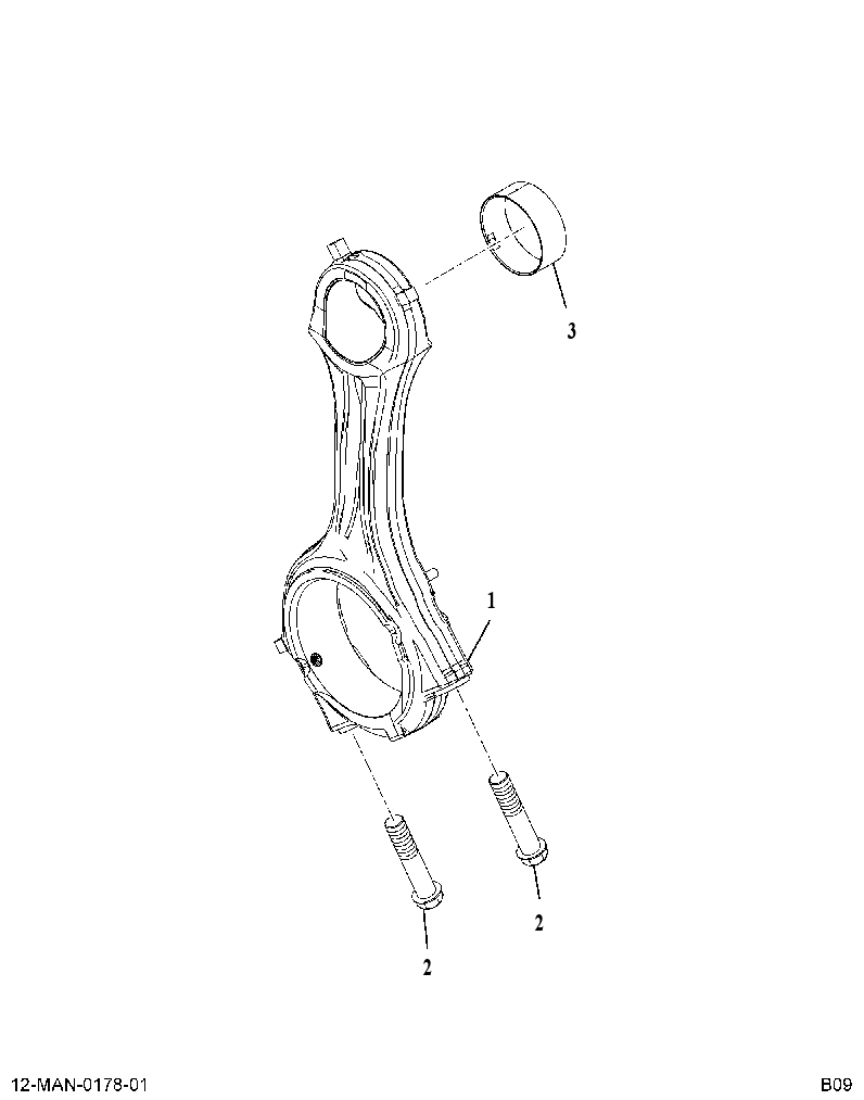 ROD AS-CONN (ROD ASM CONNECTING G11) 3791238 CAT