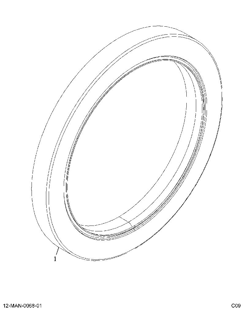 SEAL AS-RDL SFT (SEAL ASM RADIAL SHAFT) 3862538 CAT