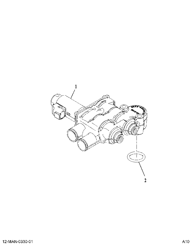 VALVE AS-COOLANT (VALVE ASM COOLANT CONTROL CCV) 3762704 CAT