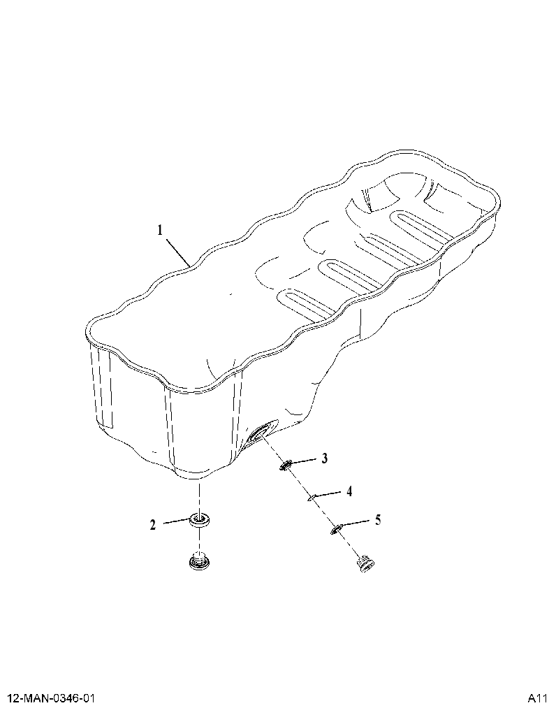 PAN AS-OIL SUMP (PAN ASM OIL FRONT SUMP) 3784195 CAT