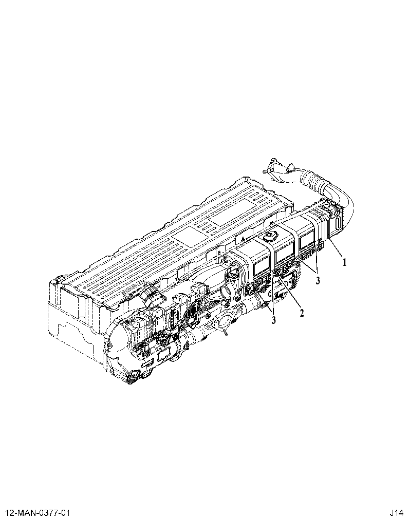 COOLER ASSY, EGR 7095090C91 CAT