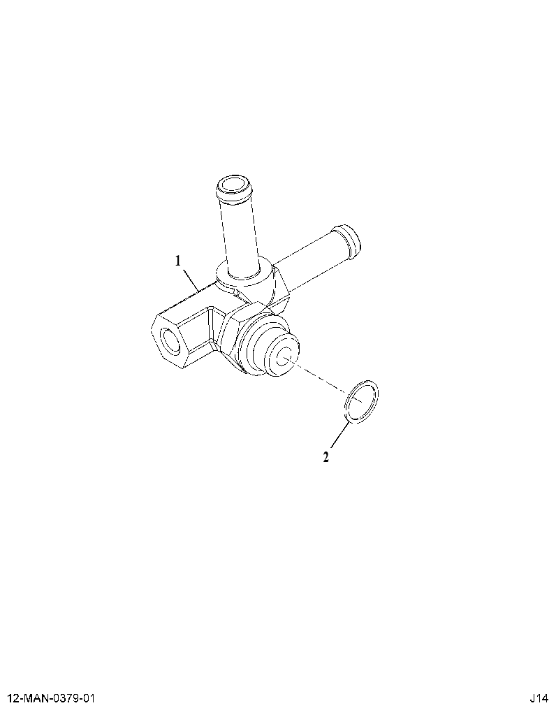 FITTING AS-HOSE (FITTING ASM, VENTURI HOSE WIT) 4738130 CAT