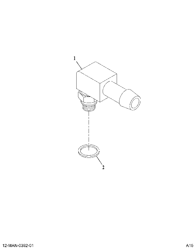 FITTING AS (FITTING ASM, 90DEG M14X3/ IN.) 4738089 CAT