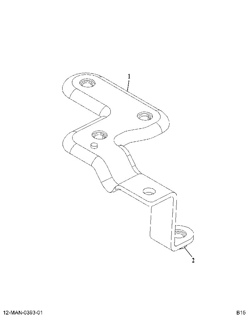 SUPPORT AS-SHLD (SUPPORT, ASSY HEAT SHIELD) 4738110 CAT