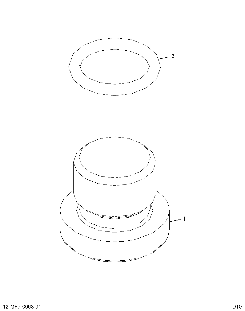PLUG AS (PLUG, ASM M14) 4997519 CAT