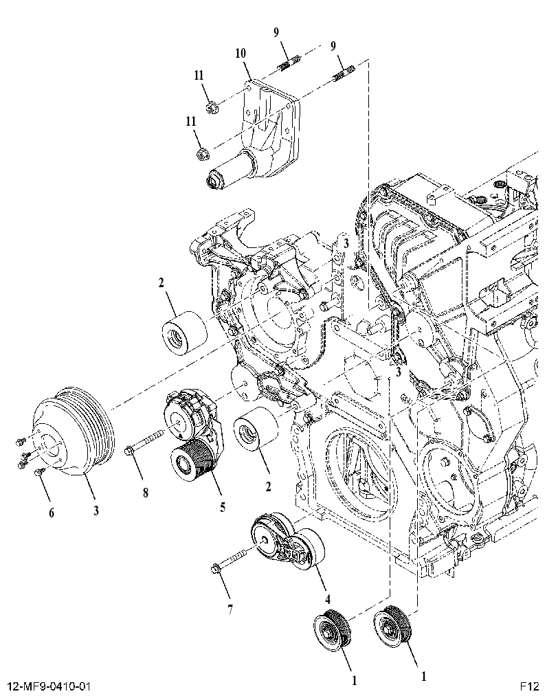 FAN DRIVE 615005L004 CAT