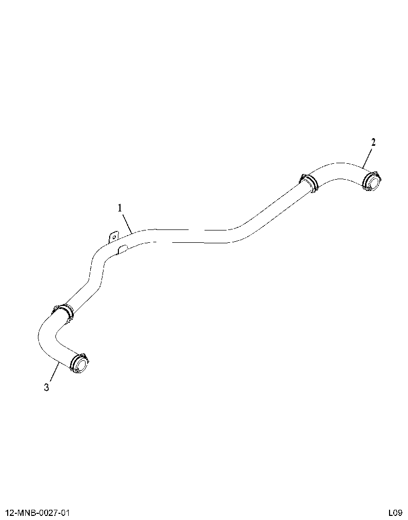 TUBE AS-COOLANT (TUBE ASSEMBLY, COOLANT ISC INL) 4441919 CAT