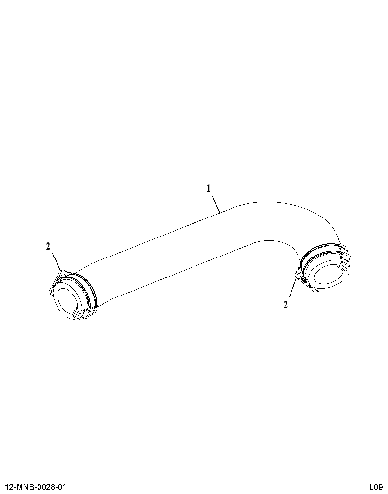 HOSE AS-COOL RTN (HOSE, ASSY COOLANT RETURN) 3762722 CAT