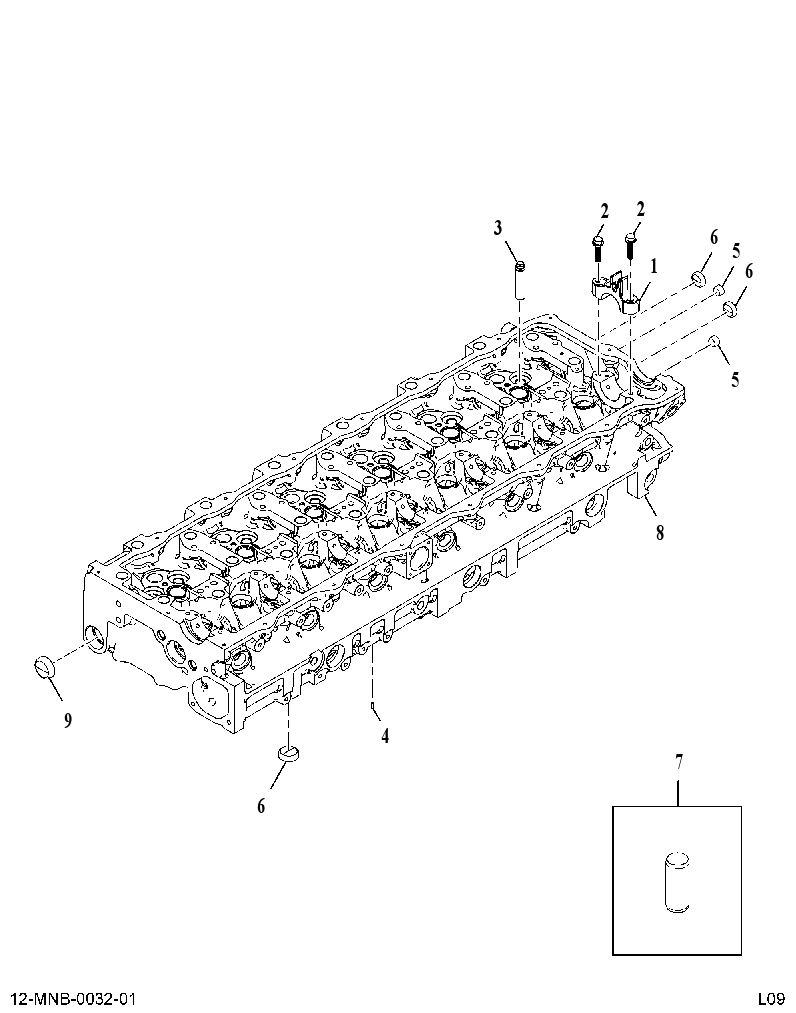 HEAD AS-CYLINDER (HEAD, ASSY CYLINDER) 3847194 CAT