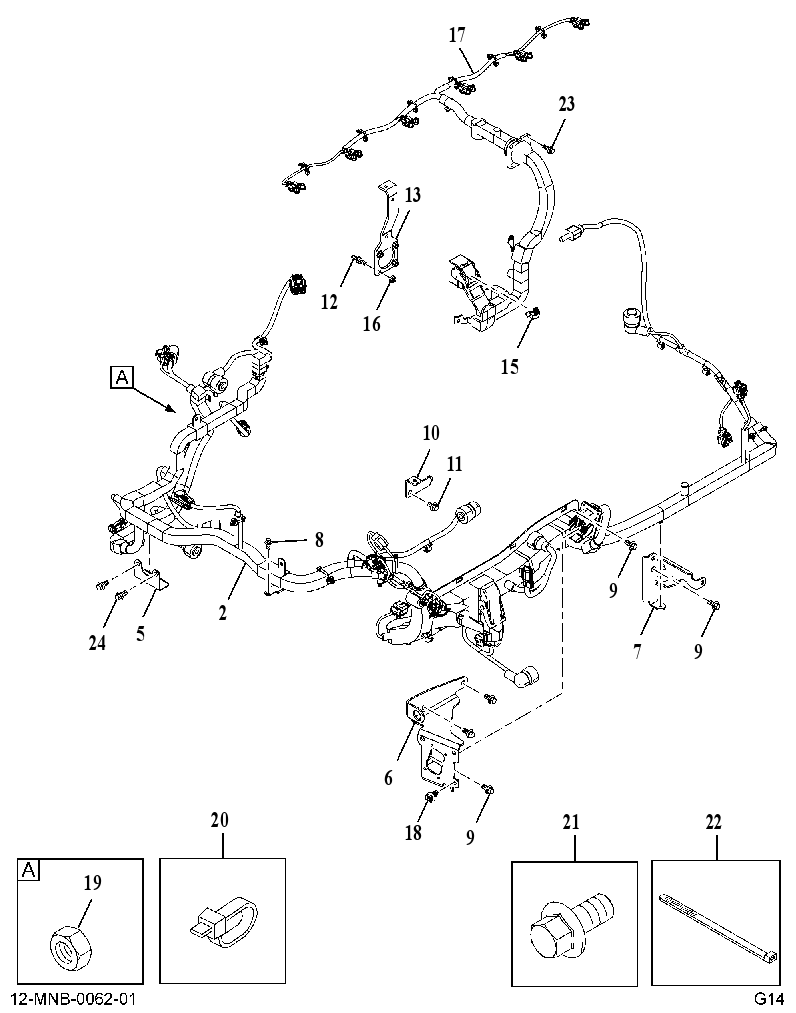 ELECTRICAL HARNESS AB06300001 CAT