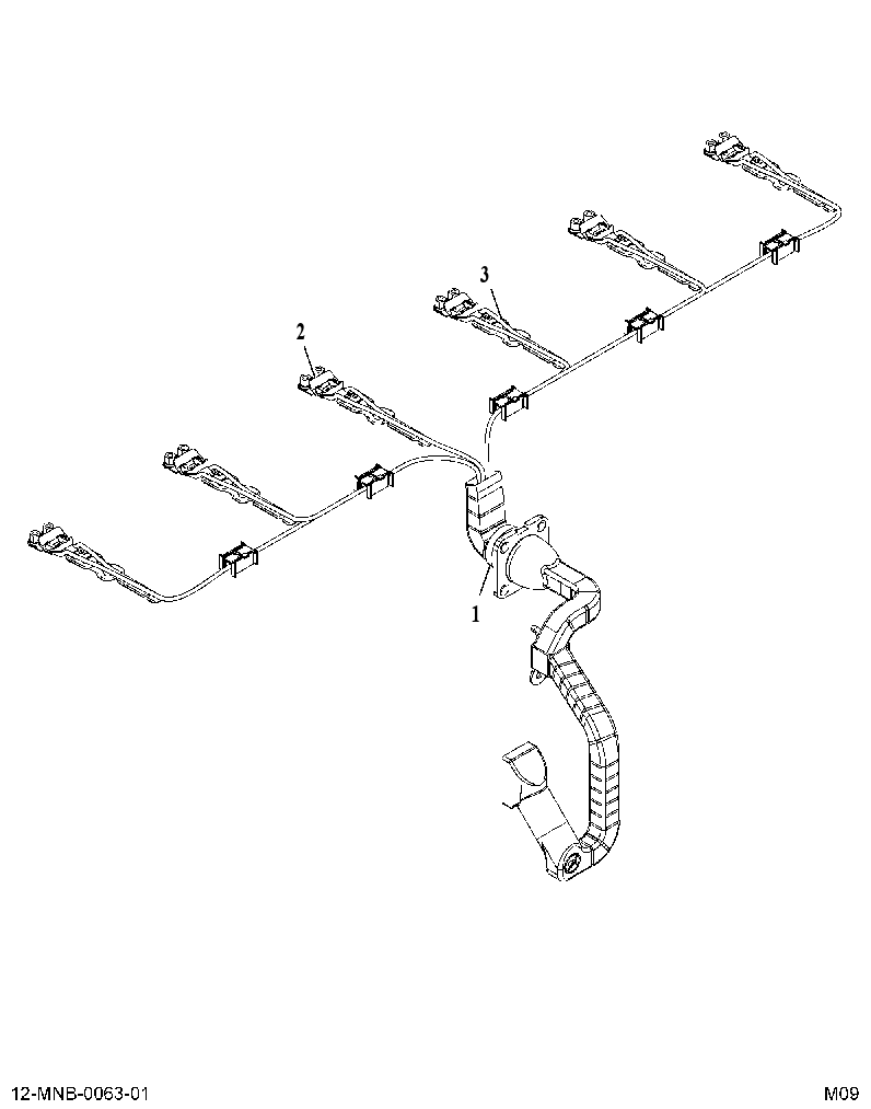 HARNESS AS-INJ (HARNESS ASM ENGINE INJECTOR) 3809359 CAT