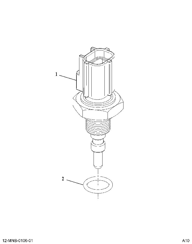 SENSOR AS-TEMP (SENSOR ASM TEMPERATURE) 3762706 CAT