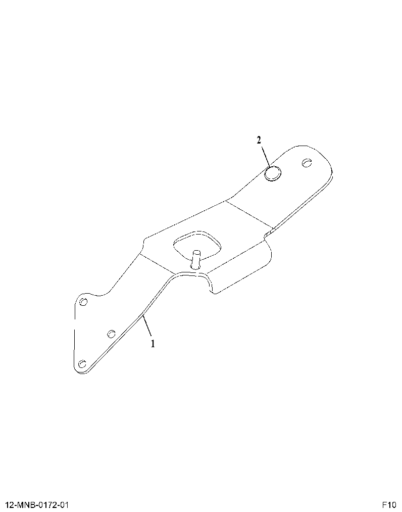 BRACE AS-SPRT O (BRACE ASM OIL FILL SUPPORT) 3762874 CAT