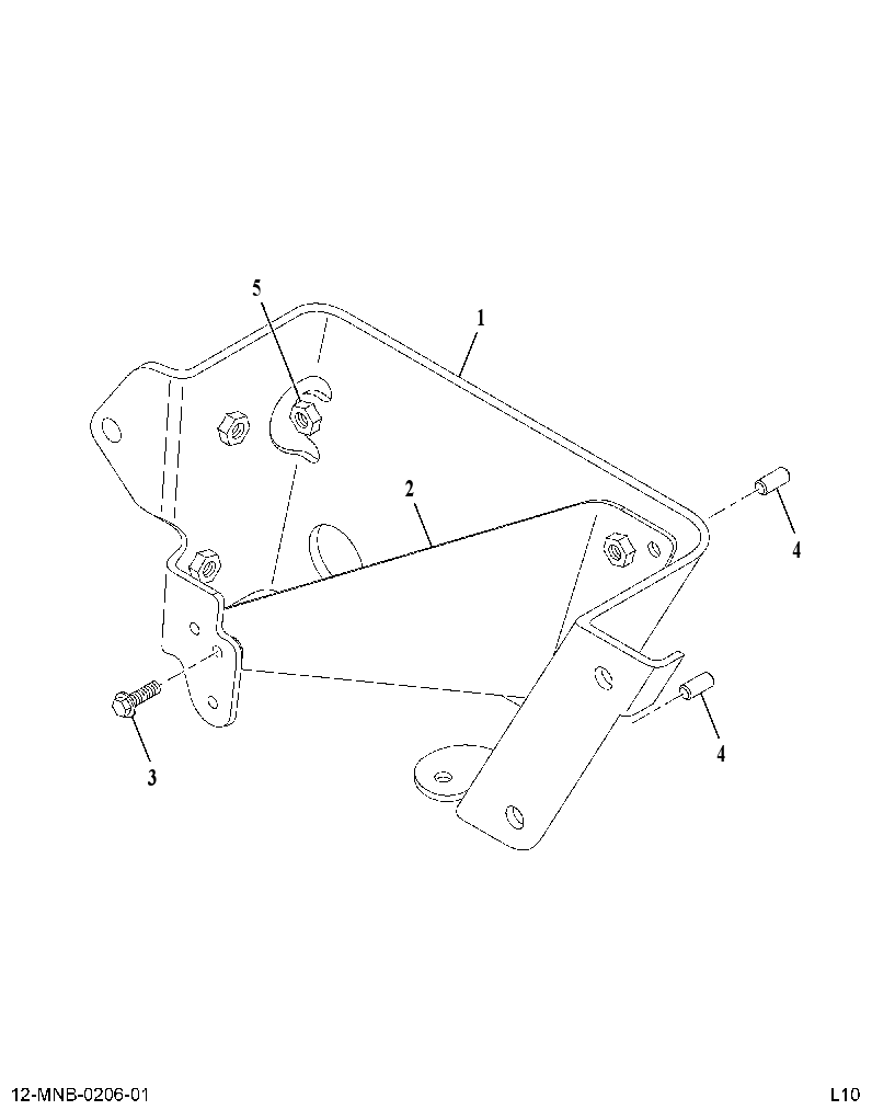 BRACKET AS-FLTR (BRACKET ASM FUEL FILTER) 3762741 CAT