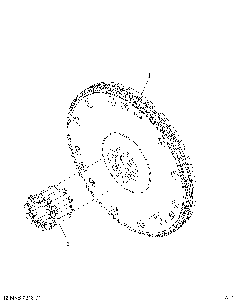 KIT-FLYWHEEL (KIT, FLYWHEEL) 4177725 CAT