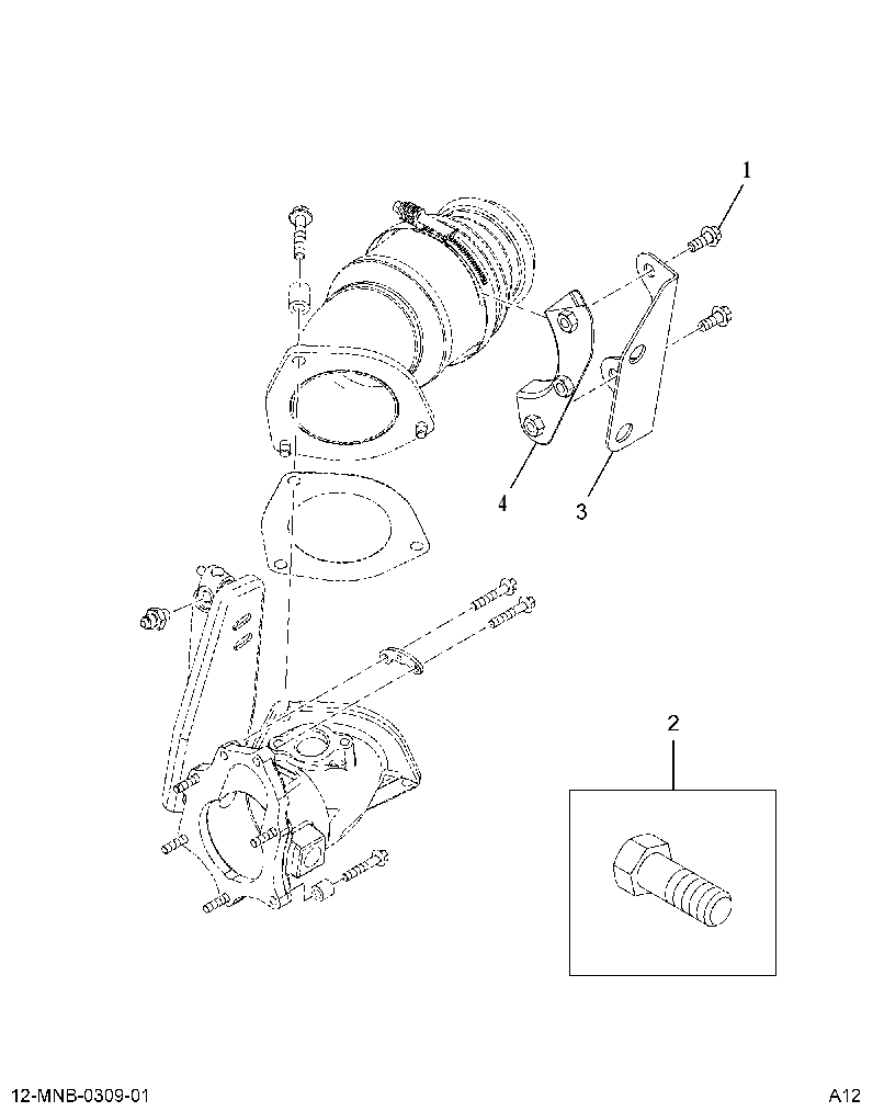 KIT-BRACKET (KIT, PDO 1 BRACKET) 4177681 CAT