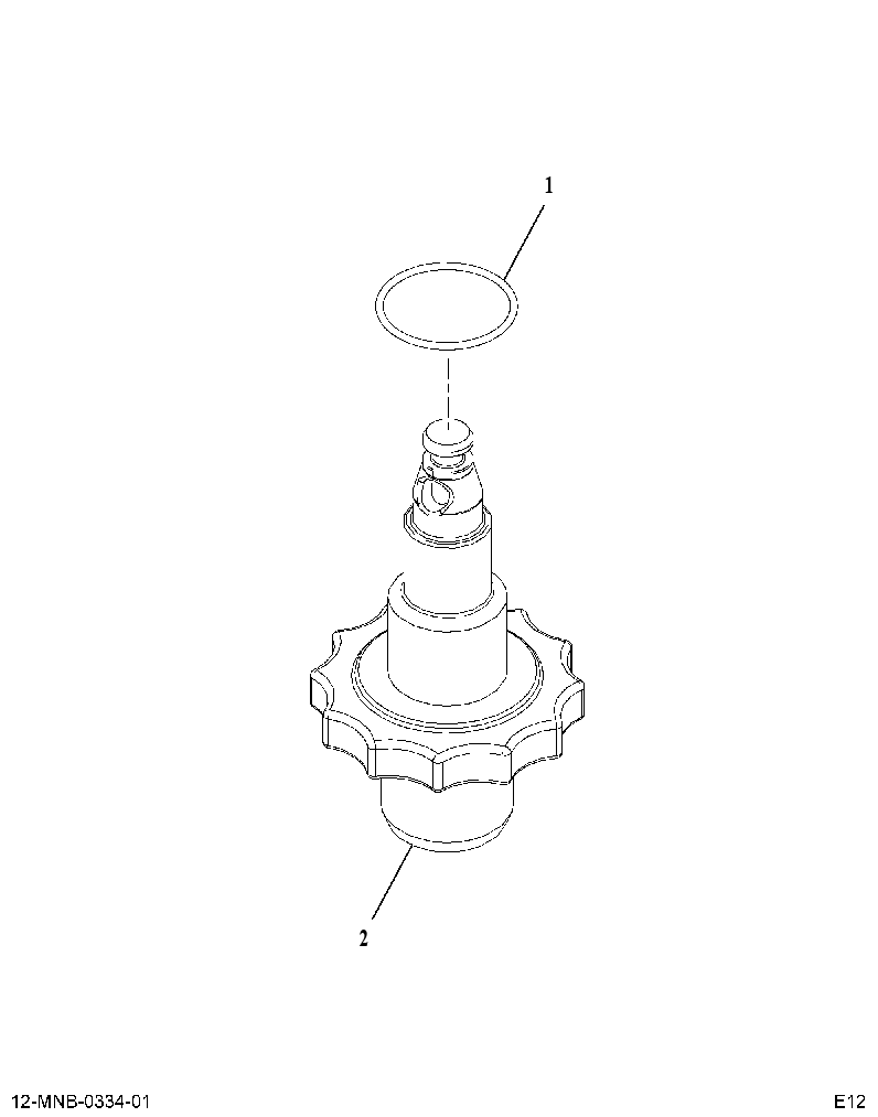 PLUG AS-DR FLTR (PLUG ASM DRAIN FUEL FILTER) 3809323 CAT