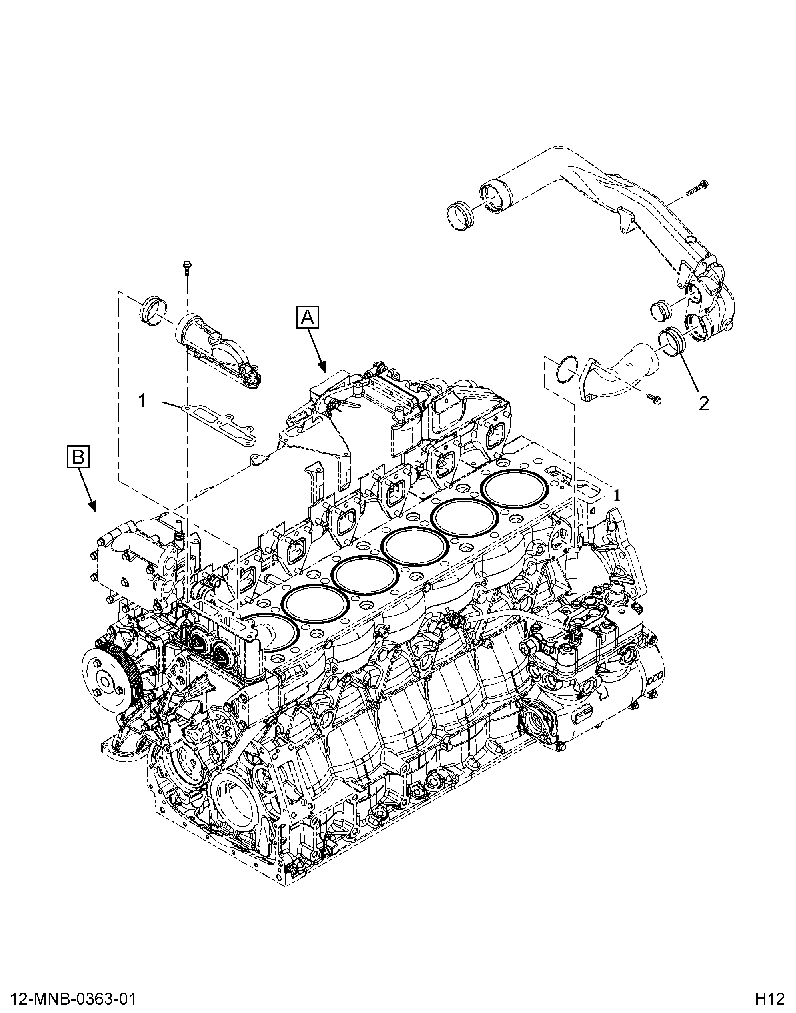 KIT-MODULE TEMP (KIT, EGR MODULE ASSY- LOW TEMP) 4441882 CAT