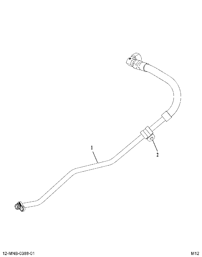 TUBE AS-RETURN (TUBE, ASM HCI CLNT RTN) 4441898 CAT