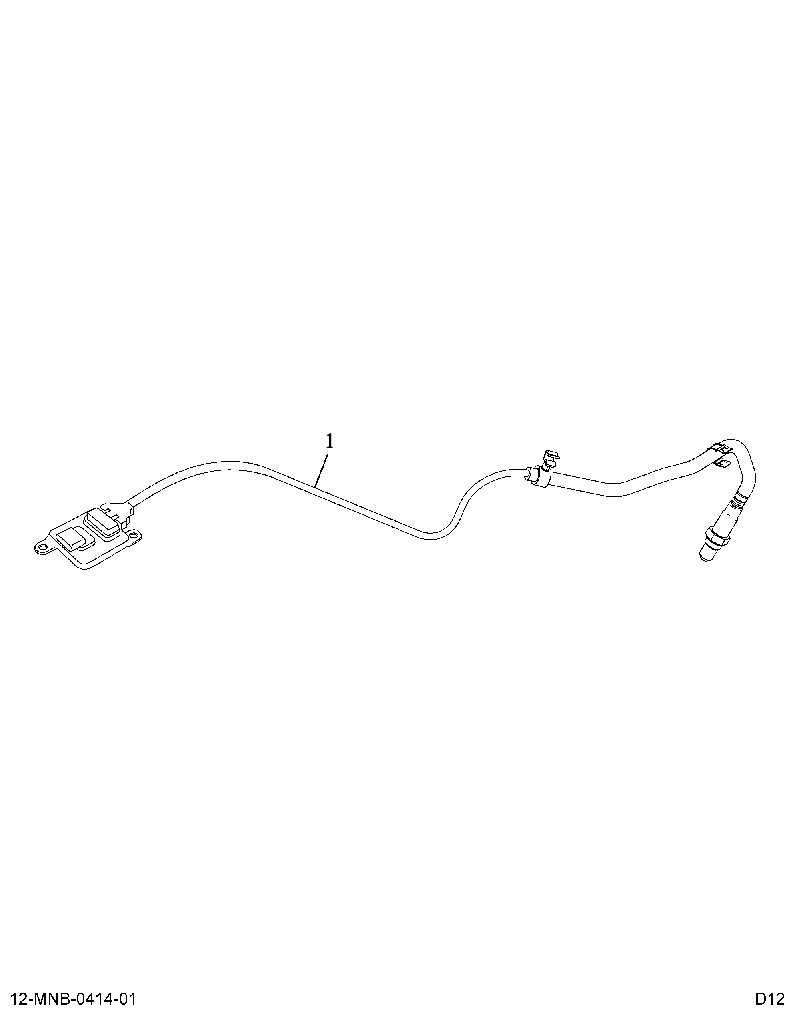 SENSOR, ASSEMBLY NOX W/CVR (SENSOR, ASM NOX 12V) 5499316 CAT