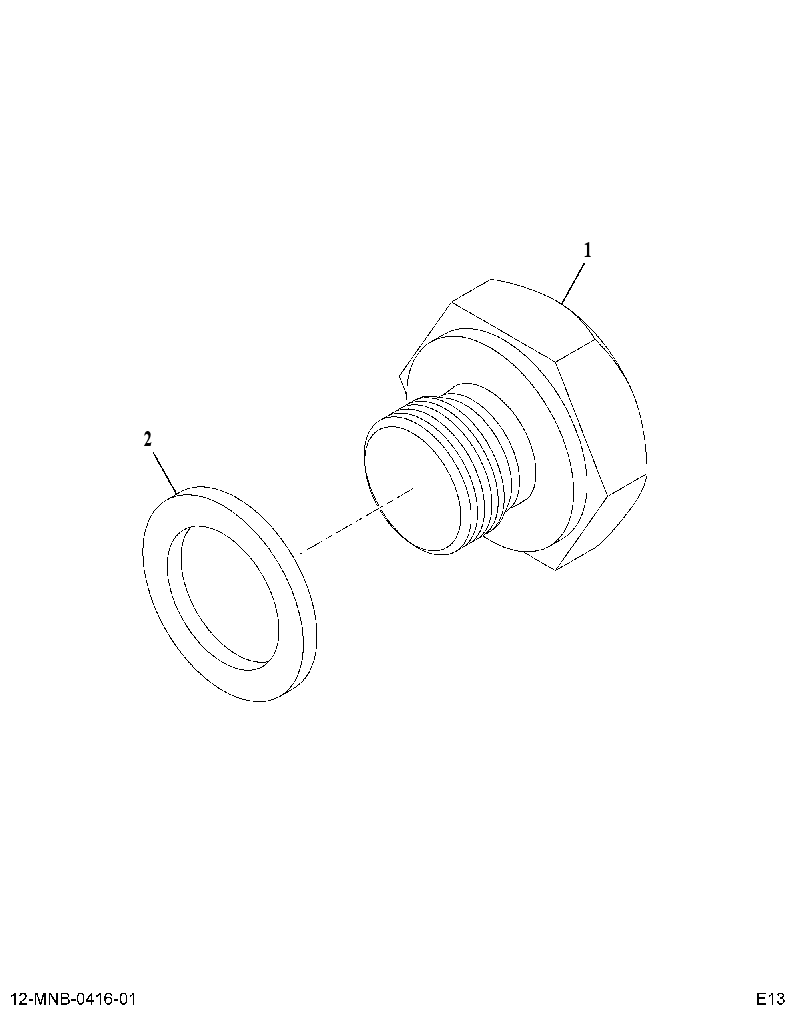 PLUG AS (PLUG, ASM LT EGR) 4441938 CAT