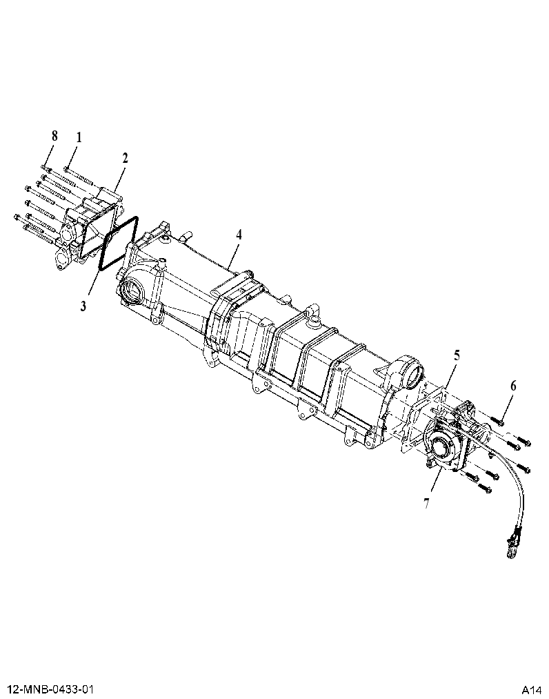 MODULE, ASSY EGR 3018710C91 CAT