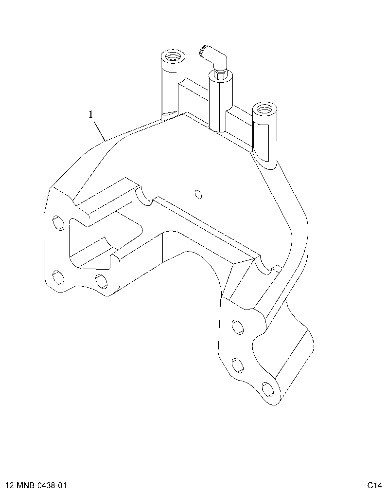 BRACKET AS-FAN (DRIVE,FAN, BRACKET) 3837430 CAT